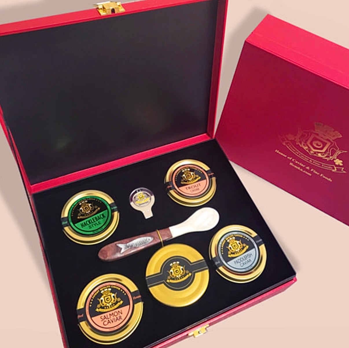 Elegant Caviar Showcase