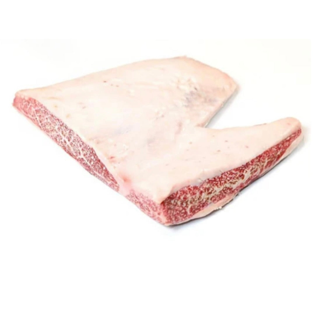 Miyazaki A5 Japanese Wagyu Untrimmed Rib Cap Lifter – Whole Cut