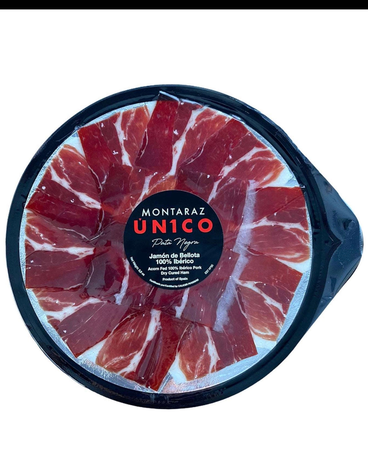 100% Iberico Acorn-Fed Ham (Preslice Tray)