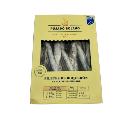 PUJADÓ SOLANO White Marinated Anchovy Fillets  - Boquerones