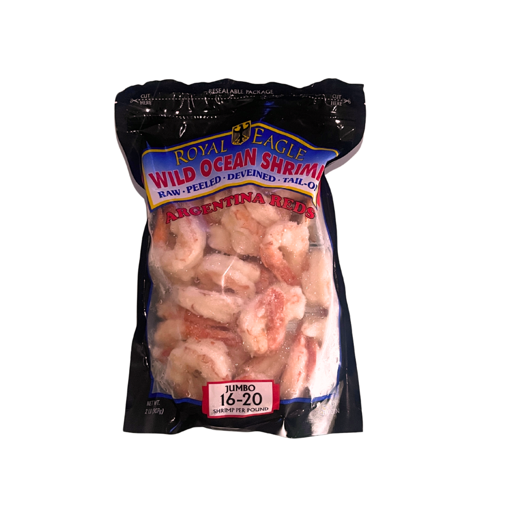 Jumbo Argentine Red Shrimp Wild-Caught